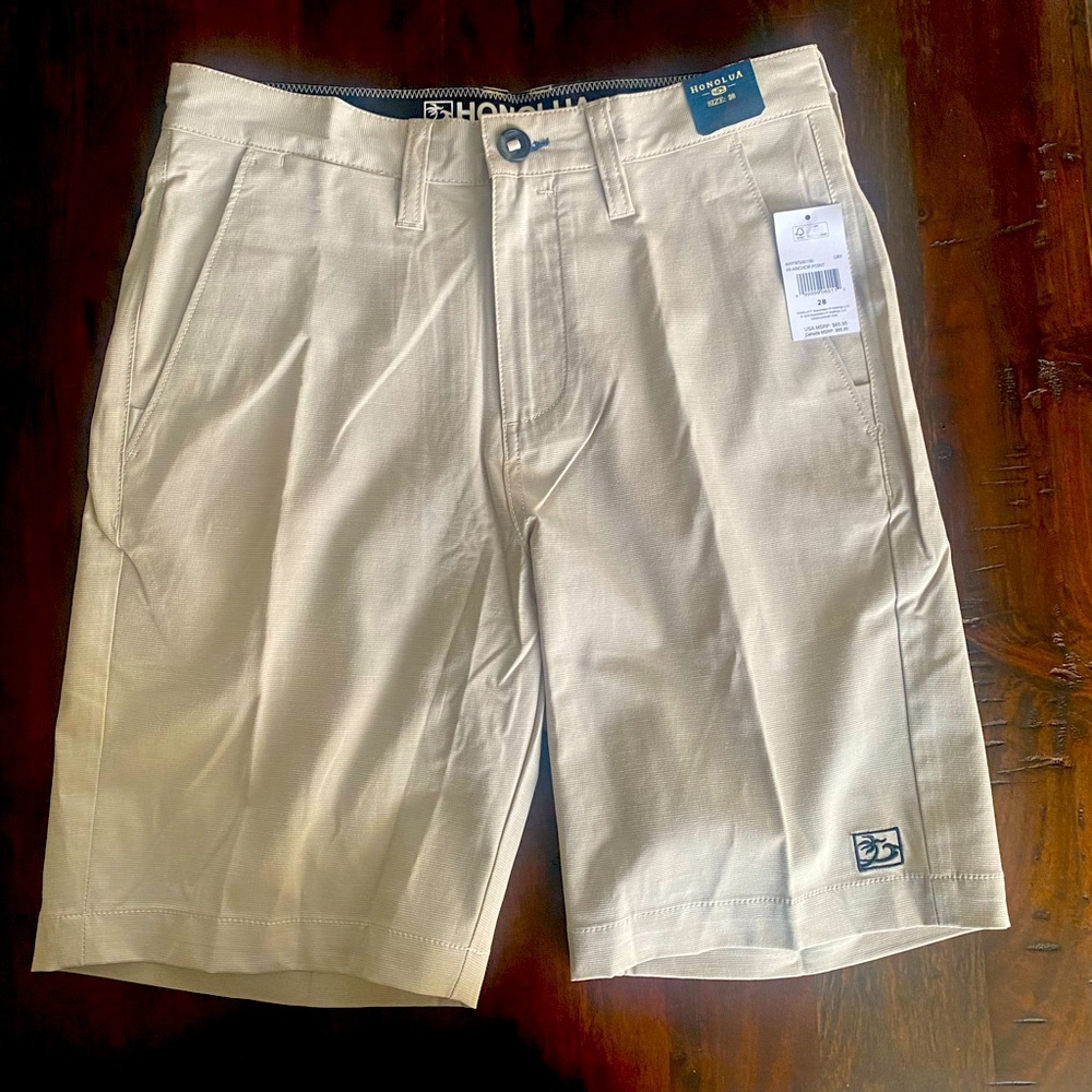 Honolua Surf Co Anchor Point Slub Shorts Size 38